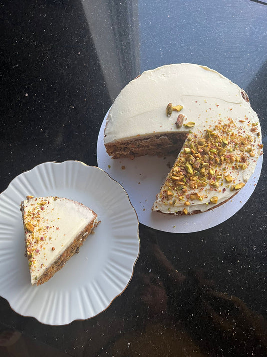 Pistachio Carrot Cake
