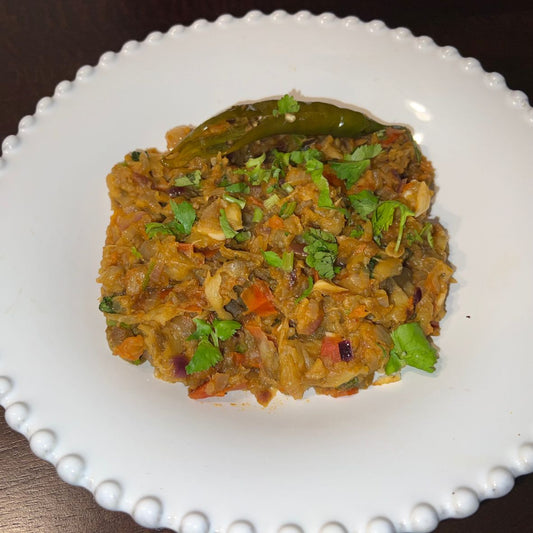 Aubergine Bharta